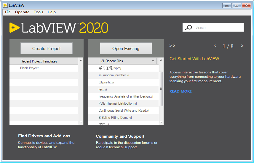 1、LabVIEW从入门到放弃