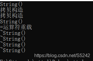 通过运行结果可以看到程序的运行过程