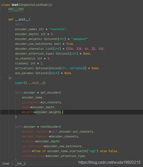 【PyTorch】【segmentation_models_pytorch】【Unet】源码解析 - 【Encoder】_unet源码-CSDN博客