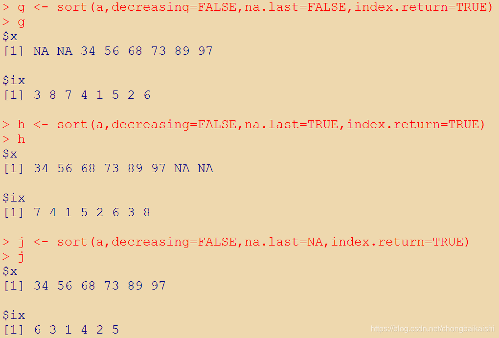 sort( )函数--R语言_r语言sort函数-CSDN博客