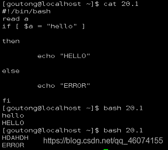 Linux编写shell 脚本分别完成以下功能 Gougege0514的博客 Csdn博客 编写一个脚本 完成以下功能 1 用户输入一个文件的名称 2 判断该文件是否存在 Linux编写shell 脚本分别完成以下功能 Gougege0514的博客 Csdn博客 编写一个脚本 完成以下功能 1 用户输入一个文件的名称 2 判断该文件是否存在