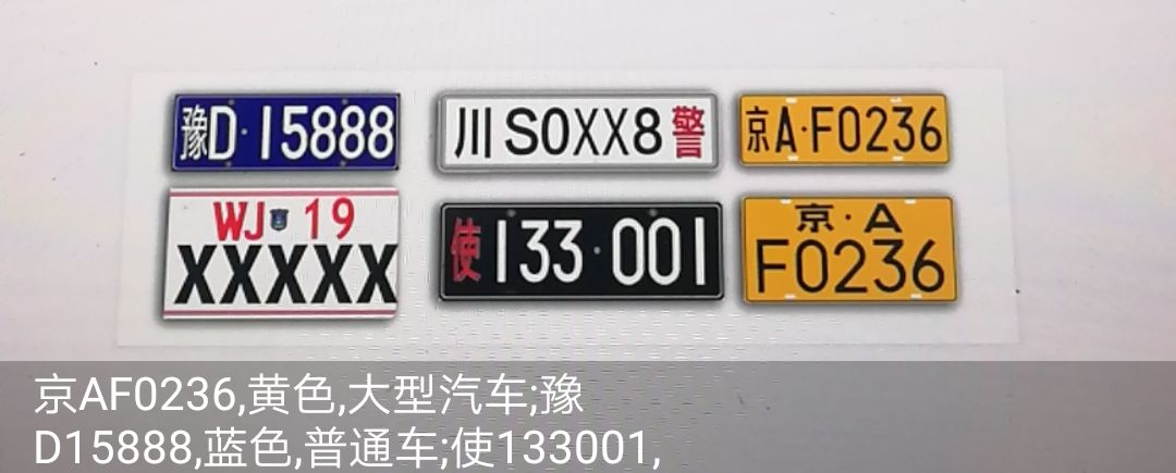 车牌自动识别demo,识别种类全,识别率高