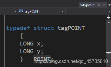 C语言 POINT结构体 / 点类型_c语言point-CSDN博客