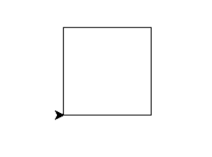 练习一:绘制正方形importturtleastt.pendown()t.forward(100)t.