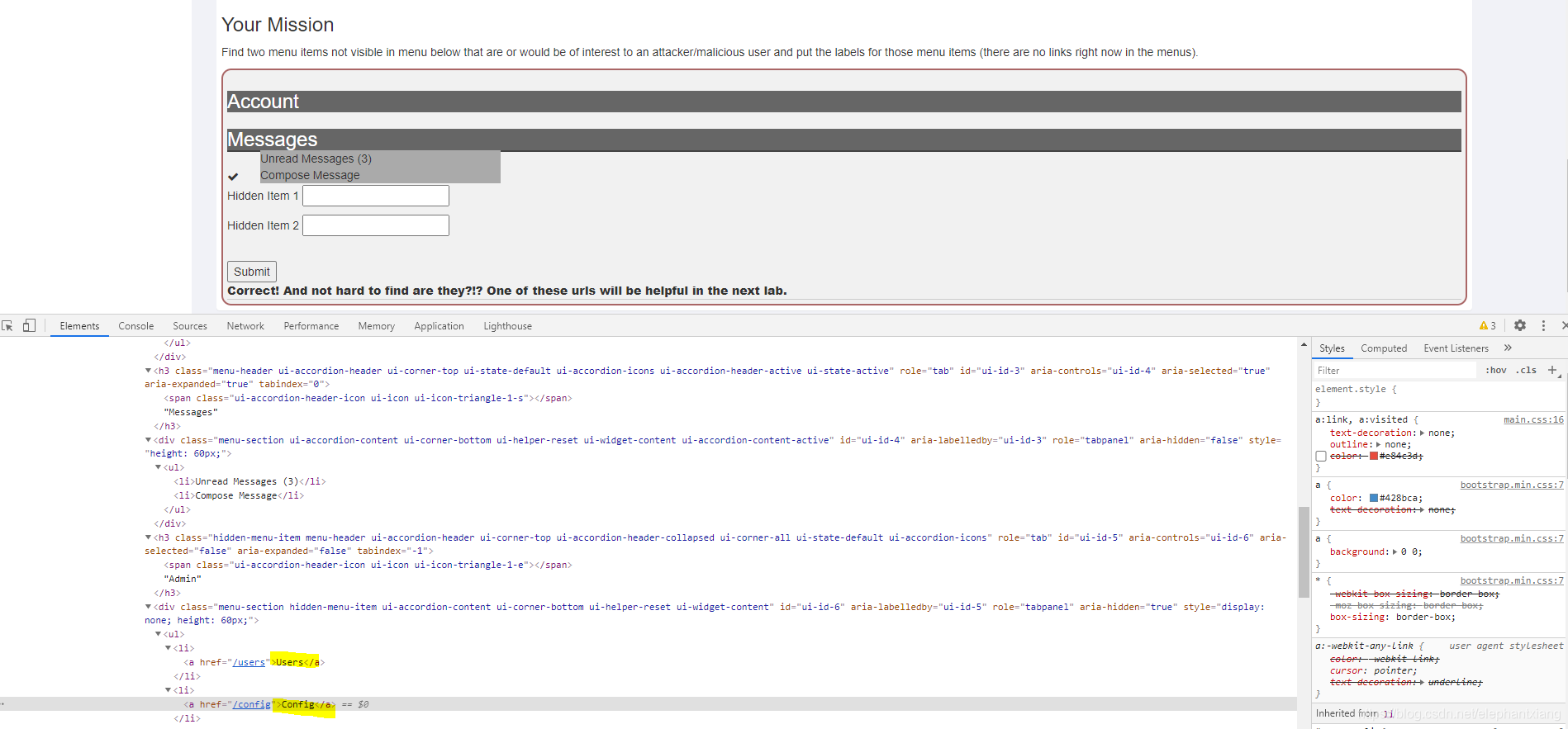 WebGoat (A5) Broken Access Control -- Missing Function Level Access ...