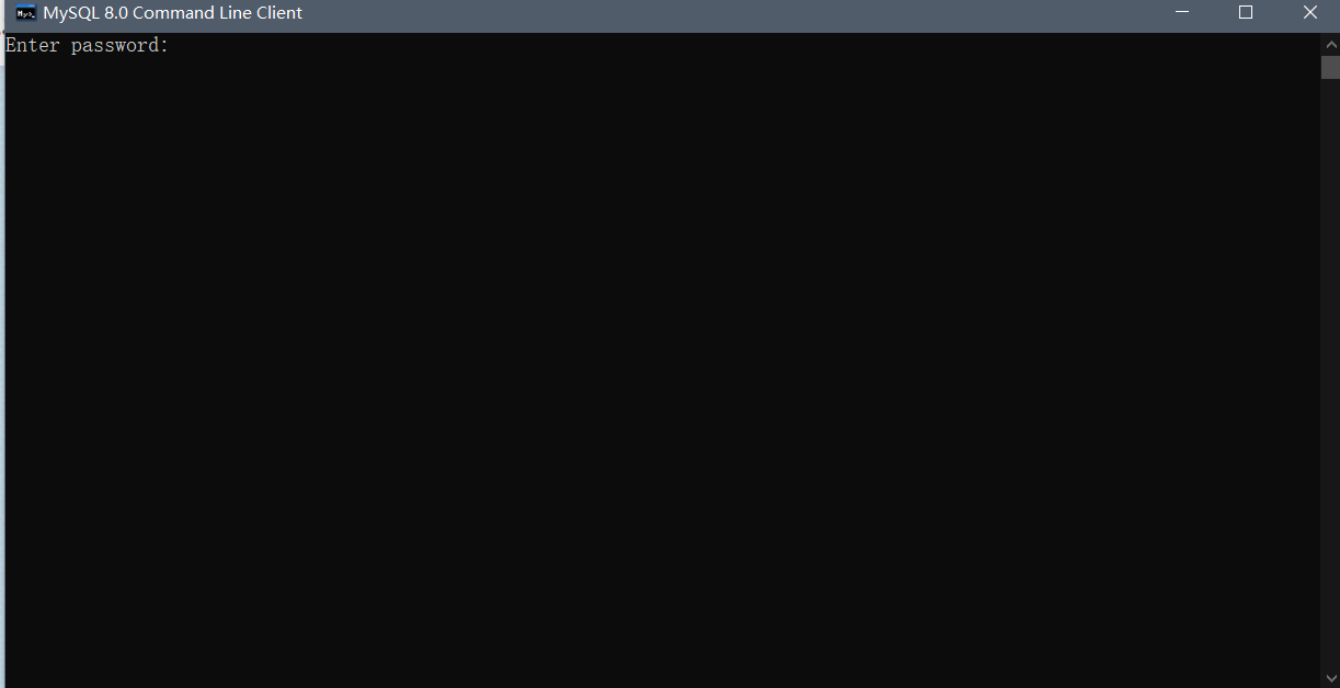 输入密码