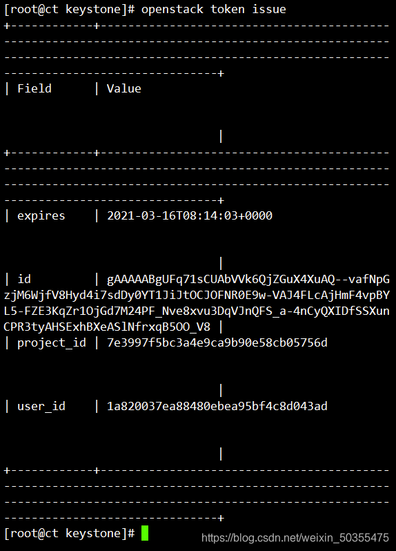 手动部署OpenStack之keystone部署