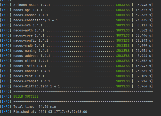 2.NacOS installation deployment (version 1.4.1) - Programmer Sought