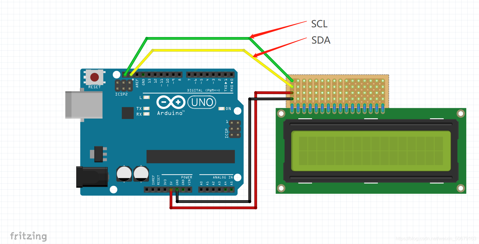Arduino LCD1602A液晶_I2C使用及常见bug解析插图2