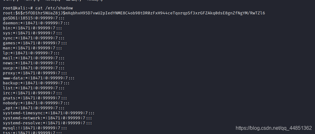 Shadow File Example shadow 文件详解_shadow文件中每一列的意思-CSDN博客