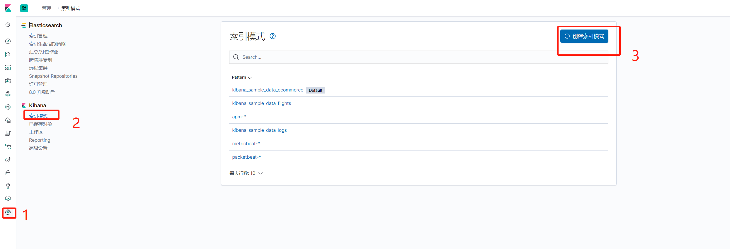 Elasticsearch 使用 Index Pattern 配置CSDN博客