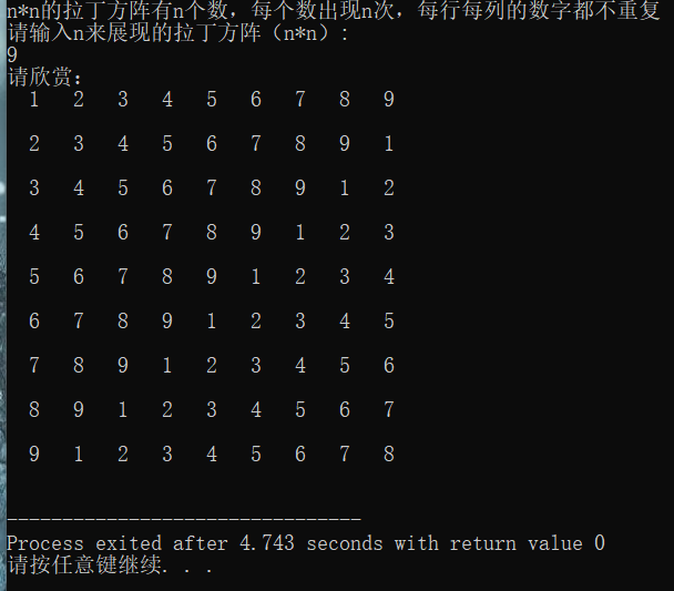 循环链表与拉丁方阵c语言 M0 53255045的博客 Csdn博客
