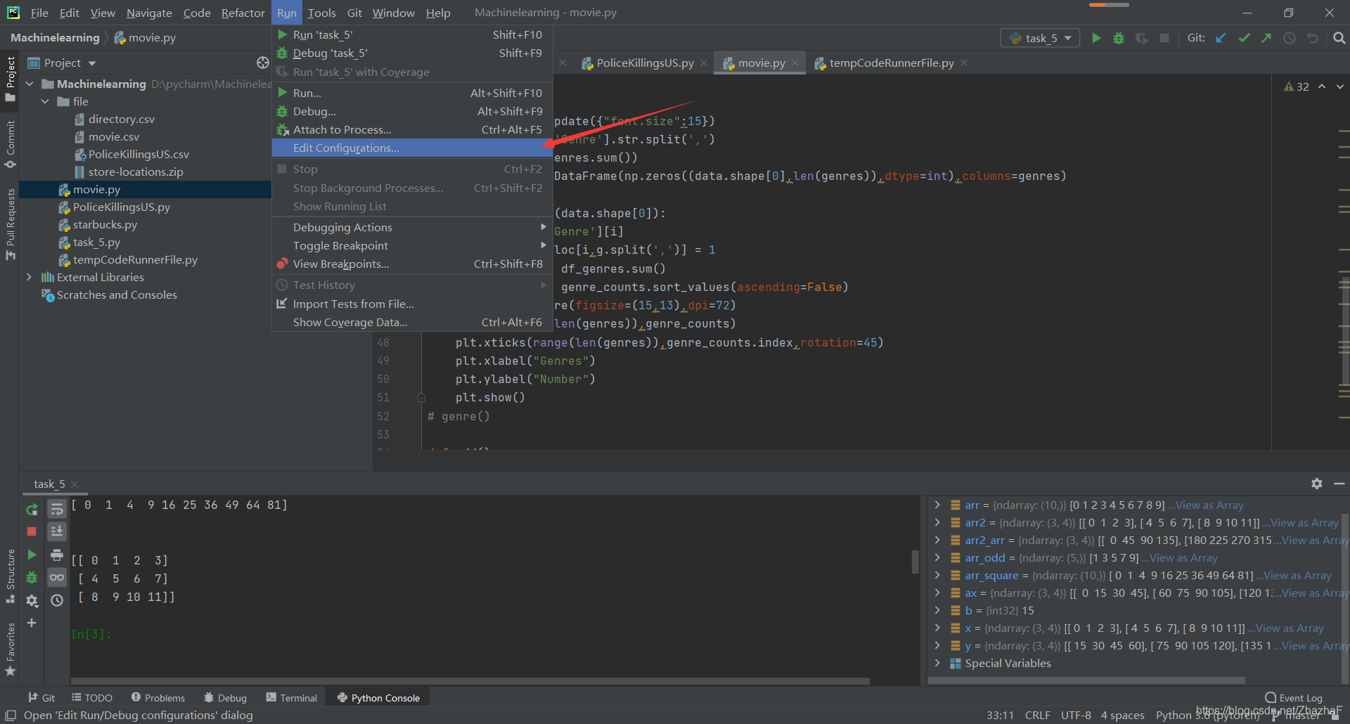 Pycharm中的Python Console和Terminal_python console是干嘛的-CSDN博客