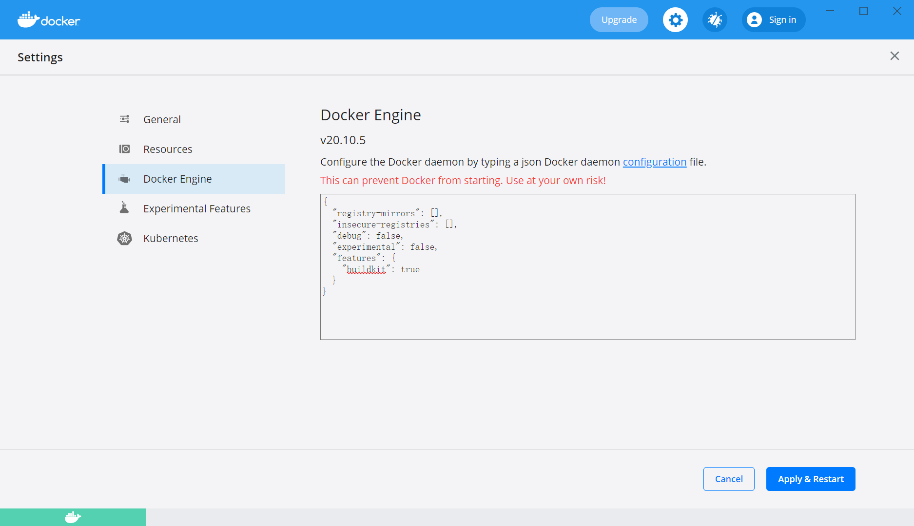 windows10安装docker----血泪历程