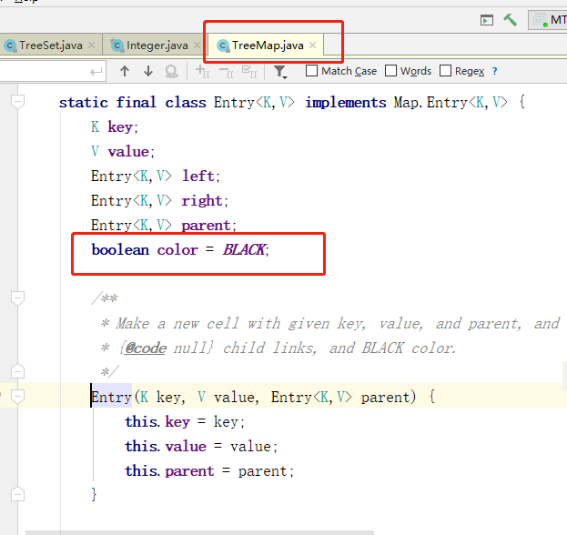 Treeset and Red Black Tree FixafterInsertion method - Programmer Sought