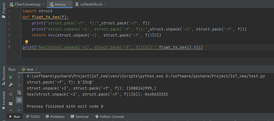 [Python] struct module - Programmer Sought