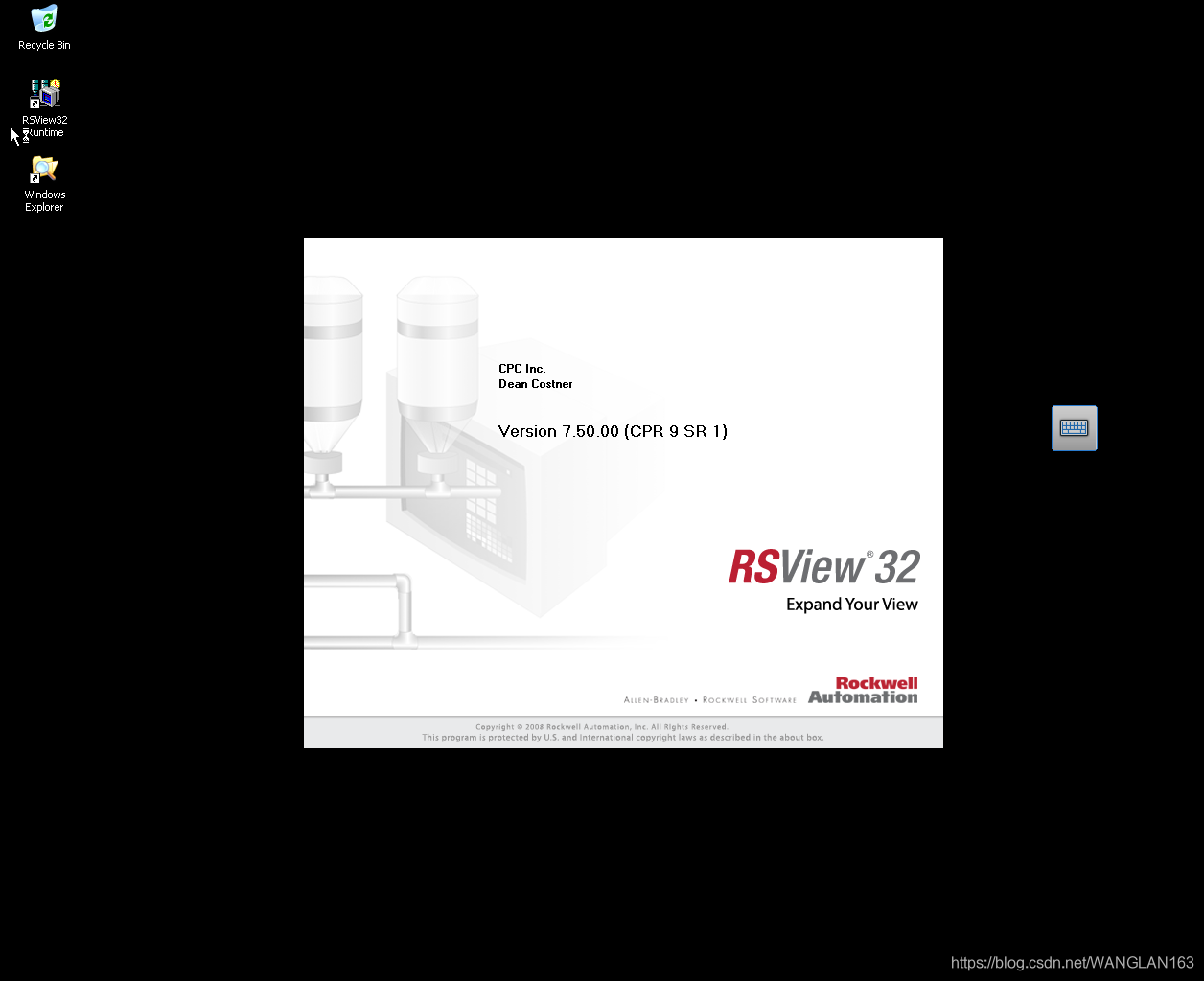 AB 上位机_RSView32_7.5.00仿真虚拟机v16pro A_L01_虚拟机上运行ab触摸屏-CSDN博客