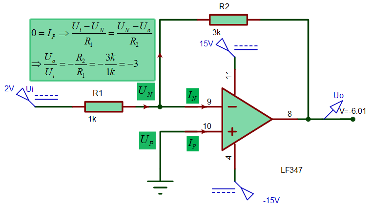 运放10倍放大电路图图片