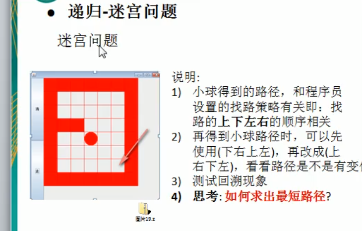 迷宫问题---递归解决