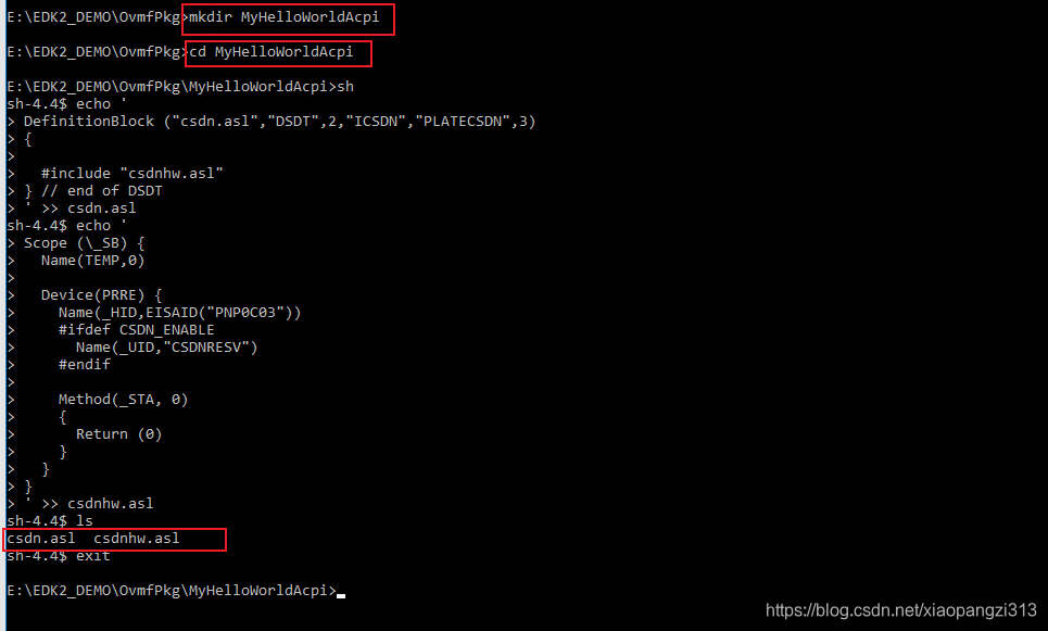UEFI 基础教程 (十六) - ACPI 简单使用_asl文件-CSDN博客
