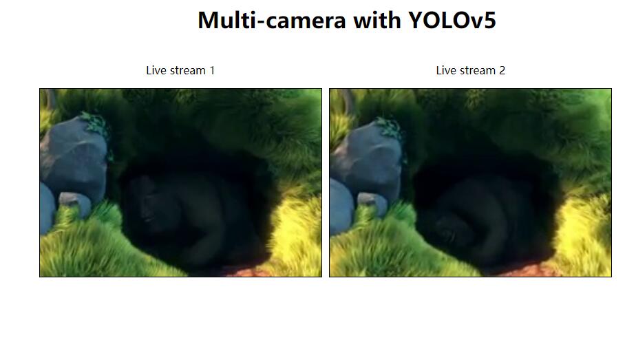 使用YOLOv5实现多路摄像头实时目标检测