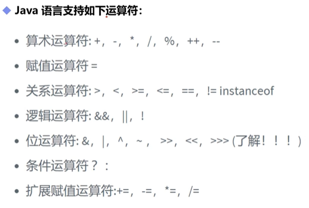 Java-基本运算符