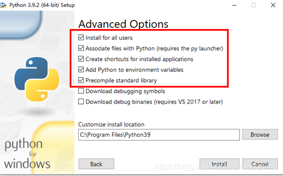 原创教程:下载和安装Python3.9_python 3.9.16-CSDN博客