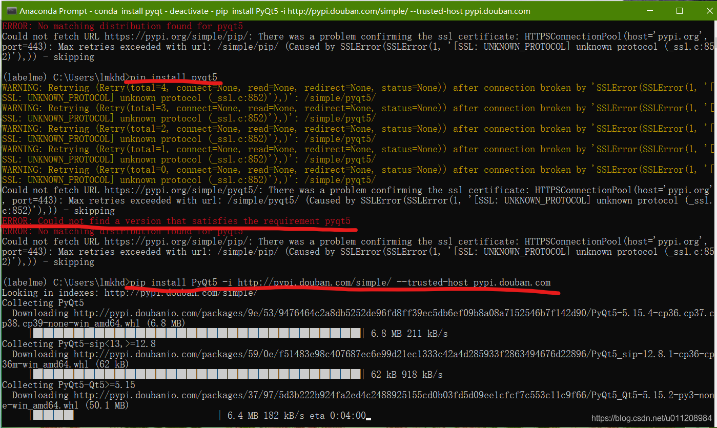 conda：Could not find a version that satisfies the requirement XXX-CSDN博客