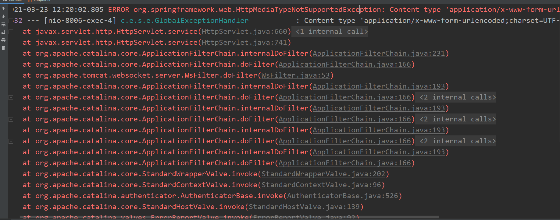 springboot-content-type-application-x-www-form-urlencoded-charset