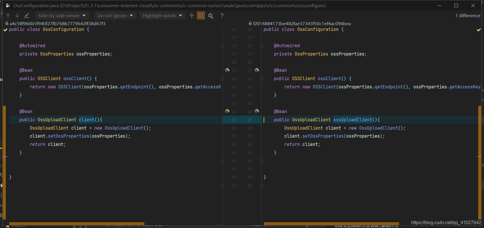 Expected at least 1 bean which qualifies sales as autowire candidate for this dependency spring boot