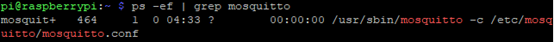 树莓派安装Mosquitto MQTT服务
