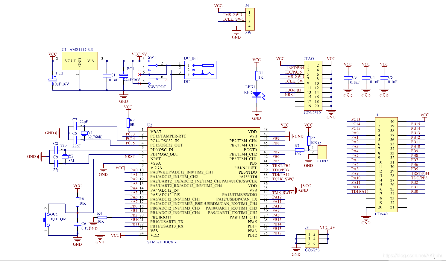 基于stm32的智能手环系统的设计