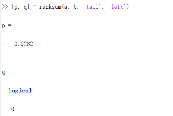 秩和检验 Matlab函数ranksum用法详解 Echo木的博客 程序员宅基地 Matlab Ranksum 程序员宅基地