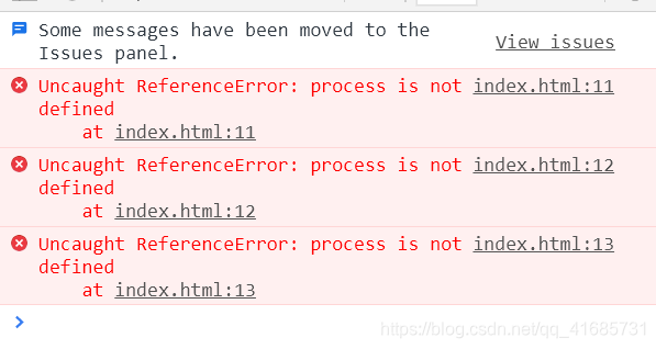 Uncaught ReferenceError Process Is Not Defined Vm362 2 Uncaught
