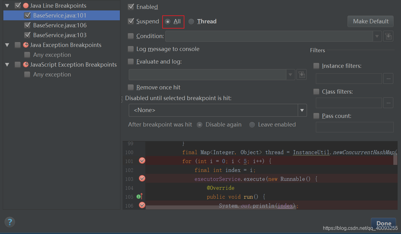 IntelliJ IDEA 高级调试技巧及多线程调试技巧_多线程调试all 和 thread。-CSDN博客