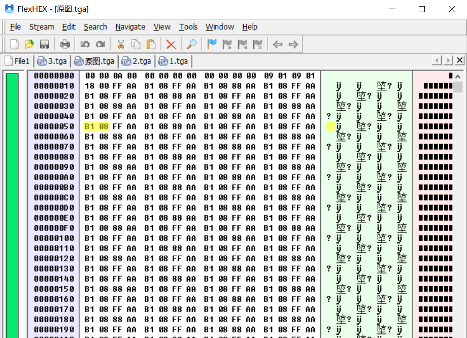 数据压缩4tga文件格式分析