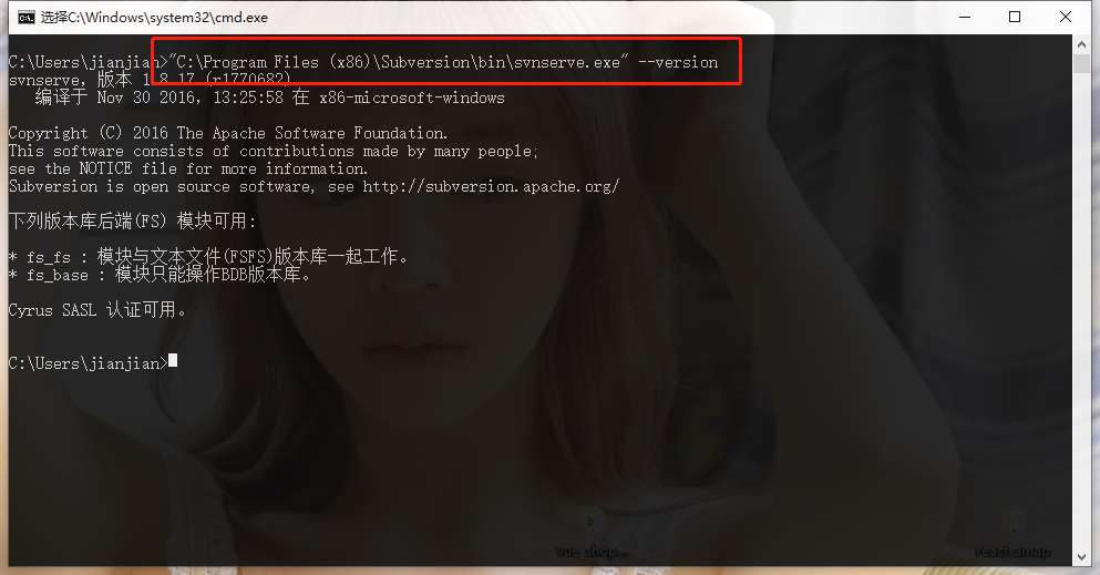 SVN安装