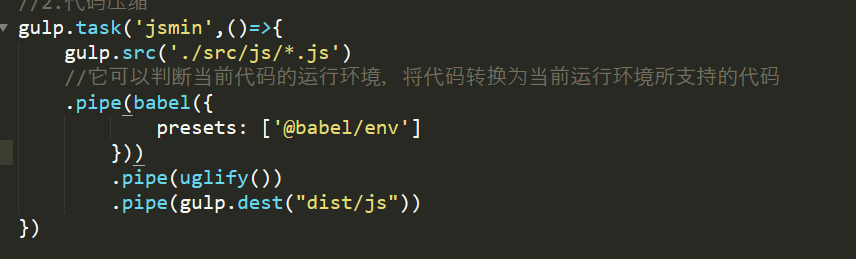 Gulp插件之gulp Babel和gulp Uglify关于js代码的转换和压缩 㼛思雨的博客 Csdn博客