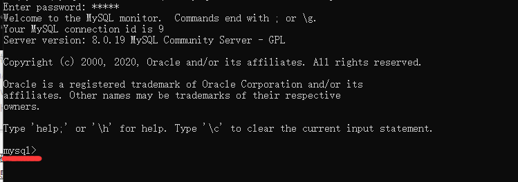 CMD命令进入MySQL数据库的方法