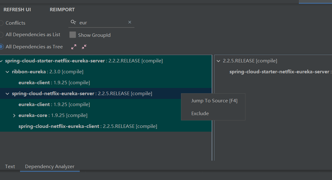 SpringBoot整合eureka异常：java.lang.ArrayStoreException sun.reflect