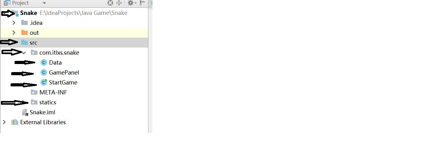 手把手教你用java写一个贪吃蛇游戏 简简单单的三个类 其中有详细的注释 Tacit Lxs的博客 Csdn博客 Java写贪吃蛇