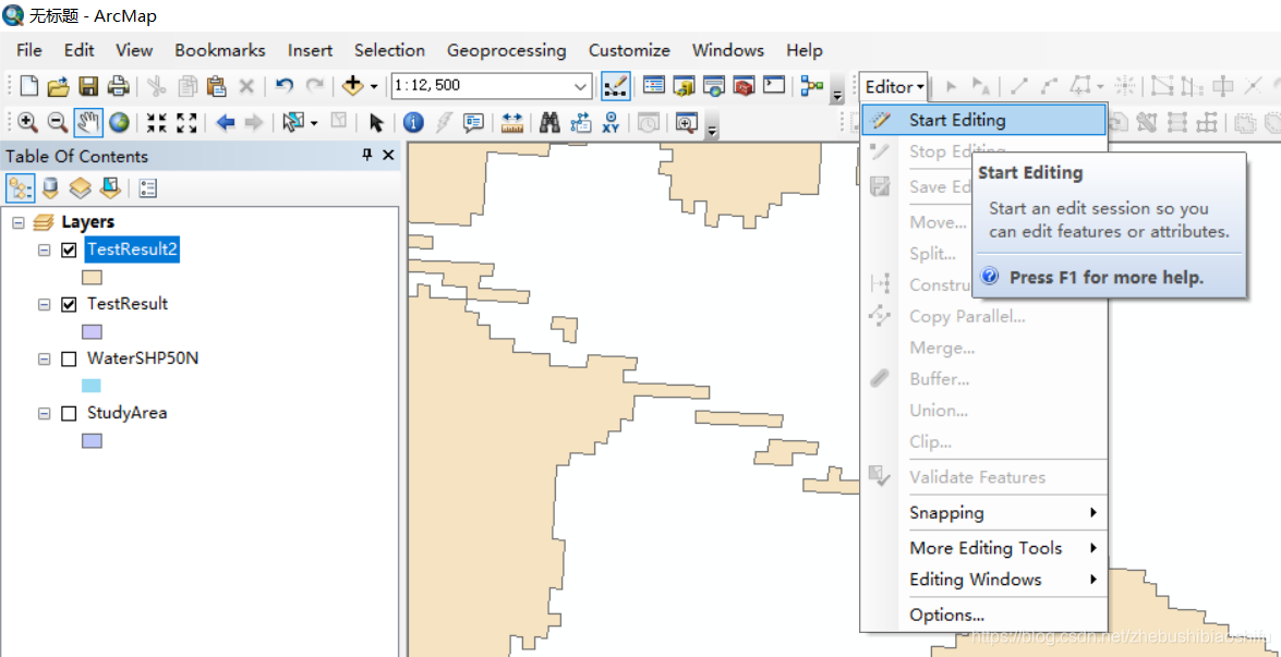 ArcMap矢量图层的零碎、空洞区域填补与独立区域剔除:消除面部件阿里云开发者社区