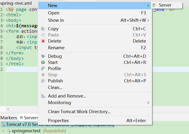 Eclipse IDE for Enterprise Java and Web Developers中配置Tomcat8.5+maven3.6 ...