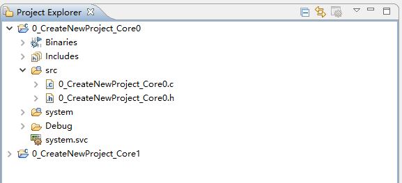 CrossCore Embedded Studio——看一下新建的工程都有些什么（二）_crocess core embeded studio ...