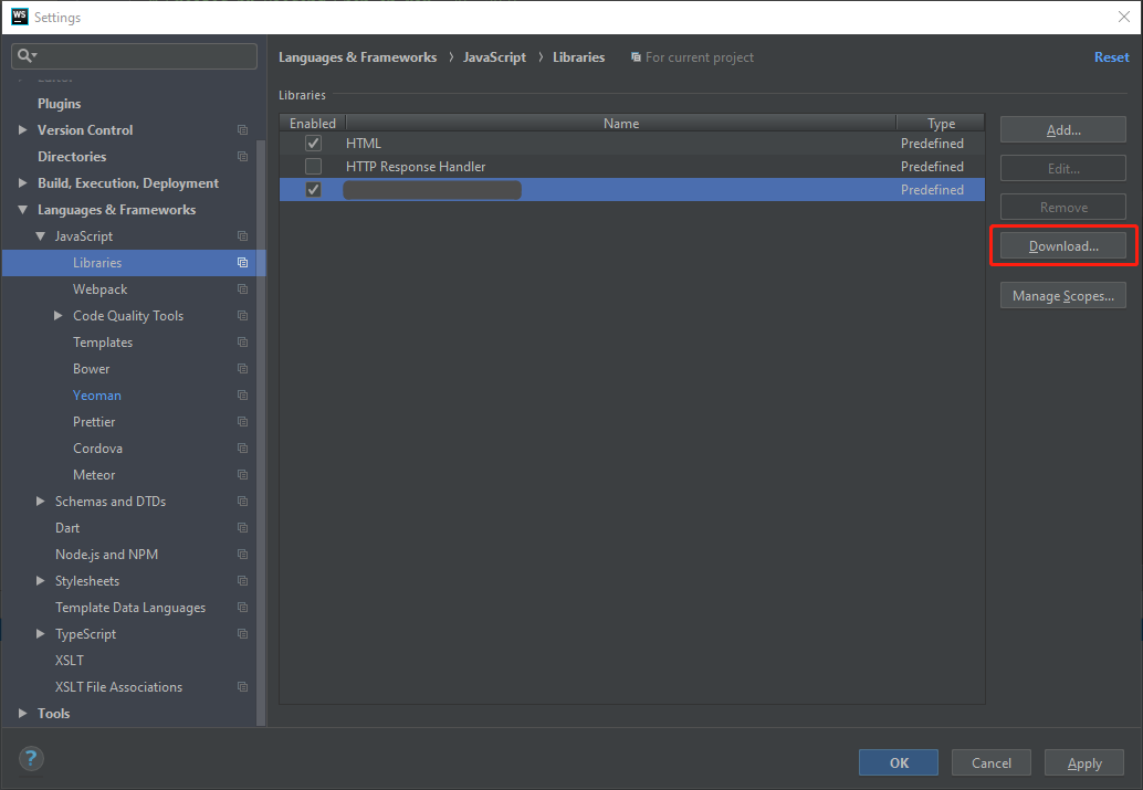Webstorm IDE Nodejs Require Davidchd CSDN