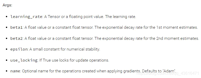 Adamoptimizer tf.train.AdamOptimizer——tensorflow自适应矩估计优化器详解 - liaojq2020 - 博客园