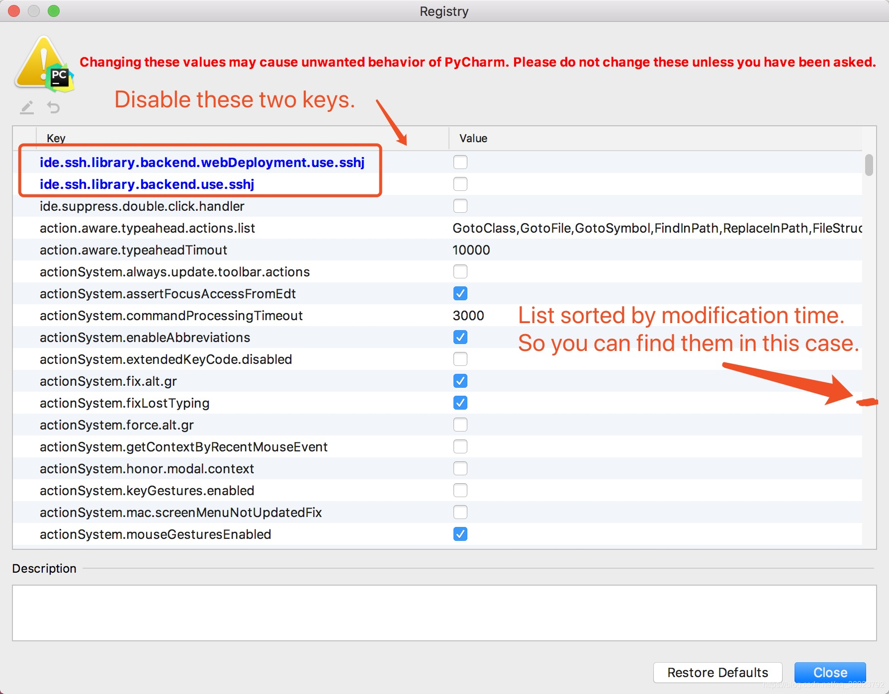 While creating remote tunnel for SshjSshConnection( @ )@5b2a882a: localhost:63342 == localhost:63342