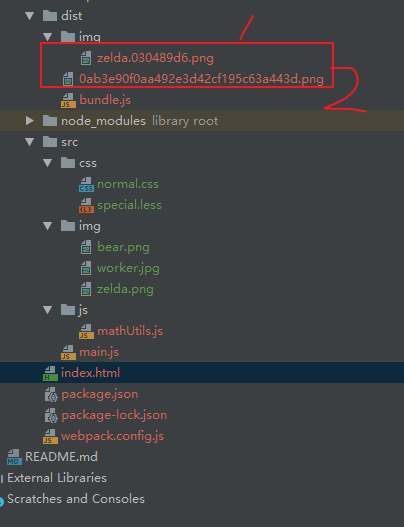 初学webpack,使用url-loader 和file-loader打包背景图片不生效的问题_