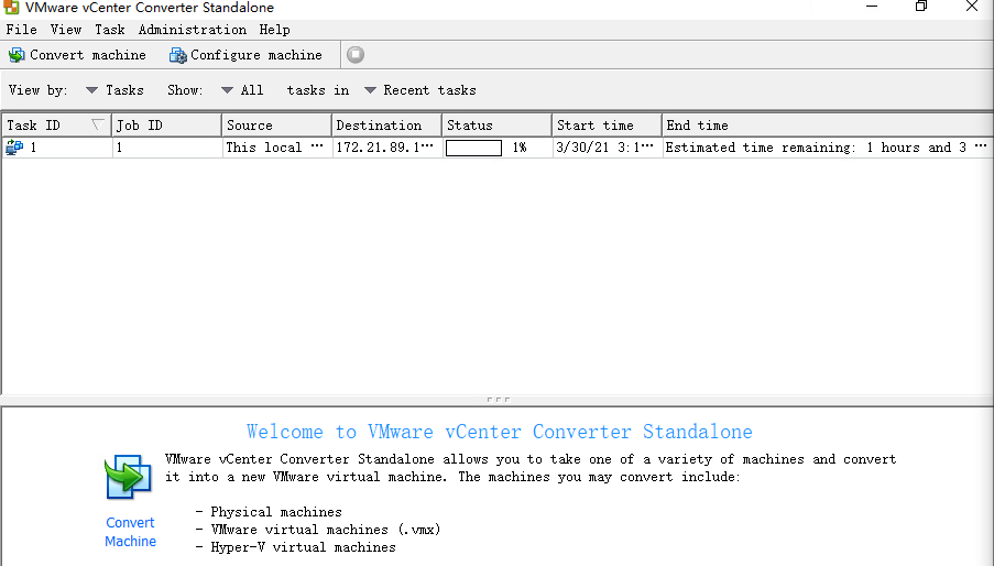 VMware vCenter Converter Standalone